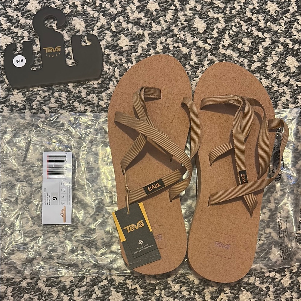 Teva Tan Strappy Sandals